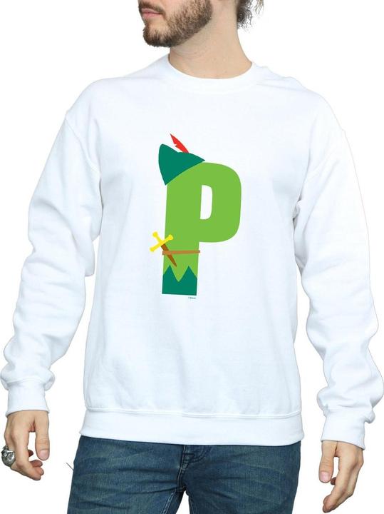 Immagine prodotto Disney Alphabet P Is For Peter Pan Felpa Uomo (L)