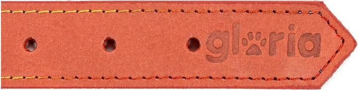 Immagine prodotto Gloria Collare per cani Oasis rosso (35 x 1,2 cm) (Pelle nabuk, 35 cm)