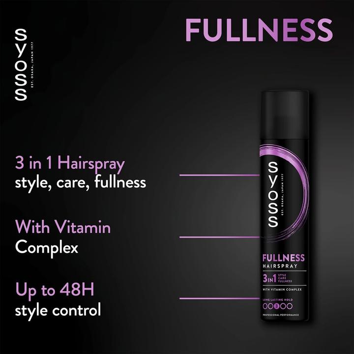 Produktbild Syoss Hair Spray) Full Hair 5 (Hair Spray) 300 Ml (300 ml)