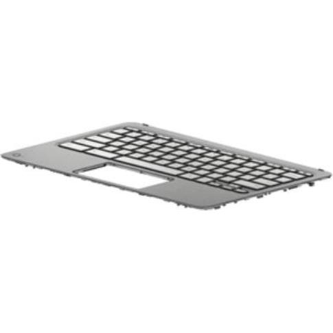 HP Top Cover Grey W/Kb W/2Nd, Notebook Ersatzteile, Grau