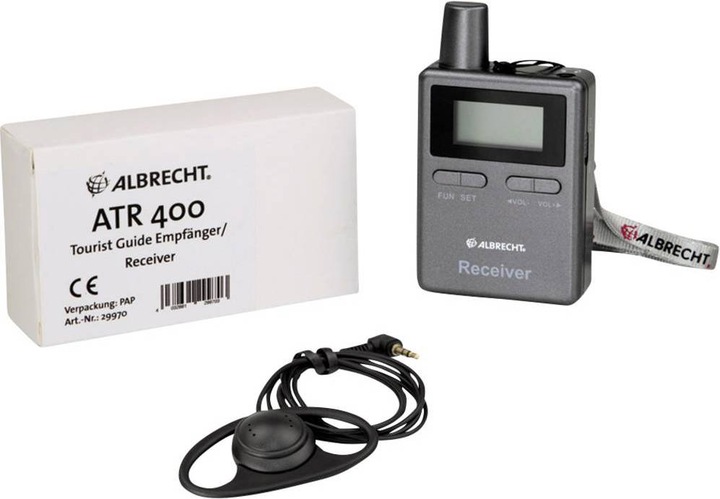 Actual product image Albrecht ATR 400 29970 Tour Guide System (0.20 km)