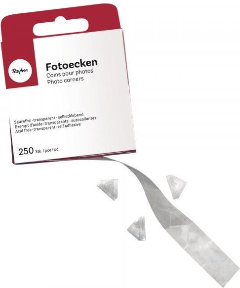 Produktbild Rayher EasyGlue Fotoecken 250 Stk.
