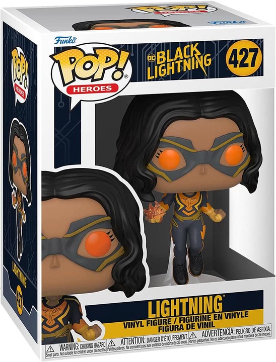 Actual product image Funko Pop! Black Lightning Heroes : Lightning (427)