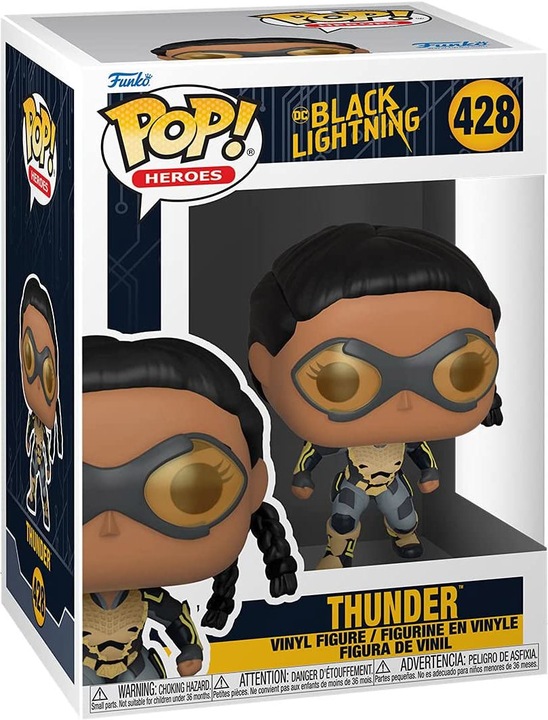 Actual product image Funko Pop! Black Lightning Heroes : Thunder (428)