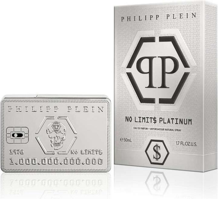 Actual product image Philipp Plein No Limits Platinum (M) EDP 50ml (Eau de parfum, 50 ml)