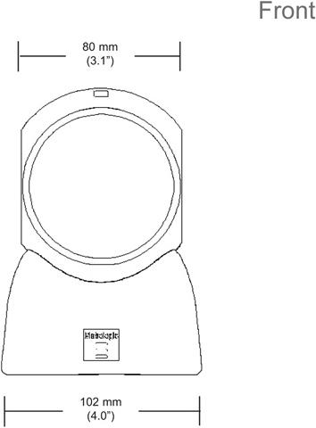 Produktbild Honeywell Metrologic MS7120 Orbit 1D (1D-Barcodes)
