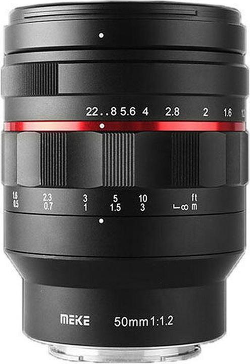 Actual product image Meike 50mm 1.2 L mount (Leica L, APS-C / DX)