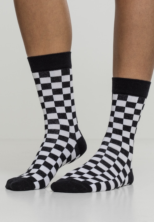 Produktbild Urban Classics Checker Socks 2-Pack (2er Pack, 39 - 42)
