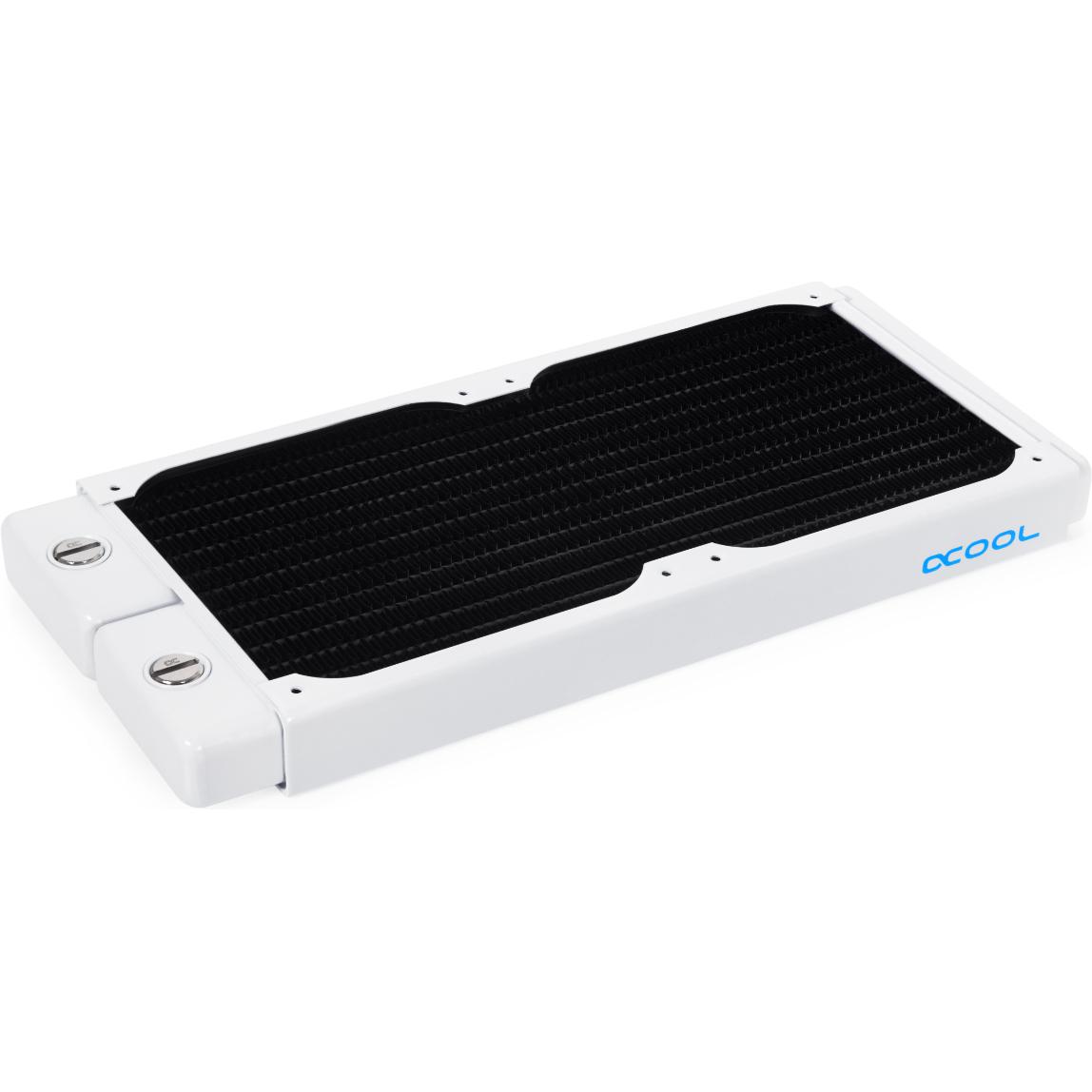 Alphacool NexXxoS ST30 Universal Heizkörper Schwarz (120 mm), Wasserkühlung Radiator, Weiss