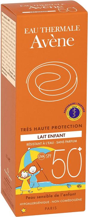 Actual product image Avène Children's suntan lotion (Suntan cream, SPF 50, 100 ml, 150 g)