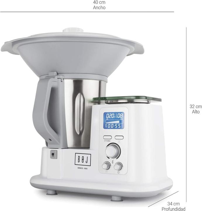 Image du produit Robot multifonction avec balance intégrée, cuisson vapeur et système de sécurité double (550 W, 2.50 l)