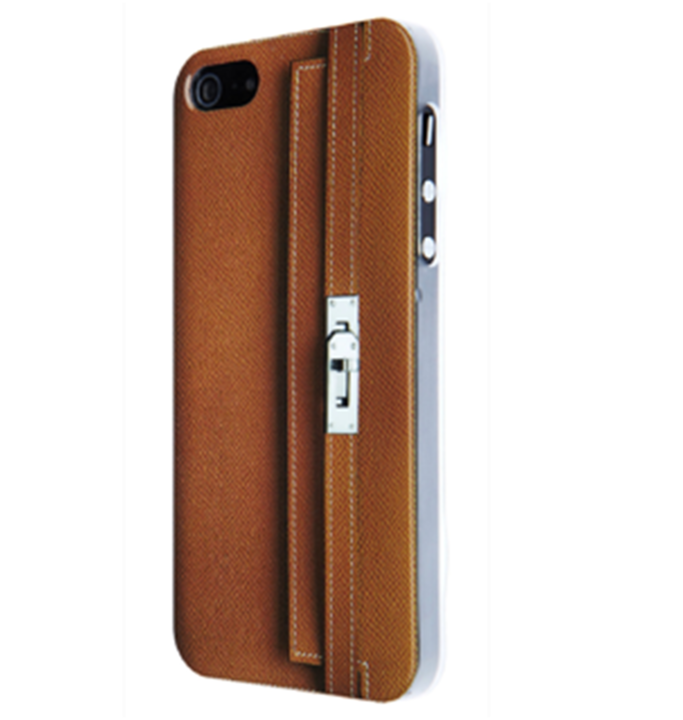 Immagine prodotto Skillfwd Pochette Hardcase per iPhone 5/5S/SE marrone (Apple iPhone 5, Apple iPhone 5s, Apple iPhone SE)