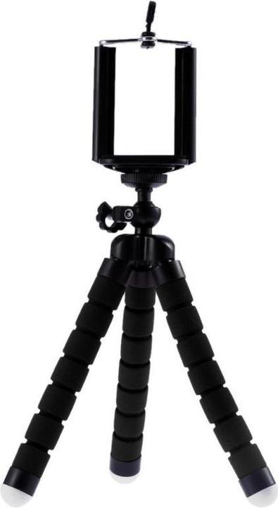 Image du produit PhoneLook Mini trépied Octopus en mousse pour téléphone avec clip universel (Matières plastiques)