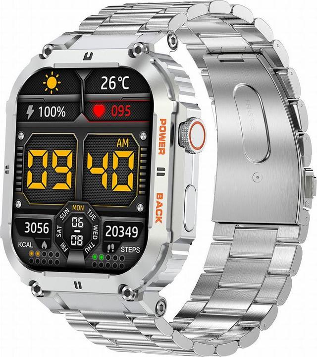 Produktbild Gravity SMARTWATCH MĘSKI GT6-7 - WYKONYWANIE POŁĄCZEŃ, MONITOR SNU (sg020g)