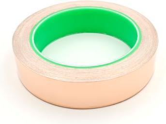 Actual product image RS PRO Conductive Metallic Tape, 12mm x 16.5m (12 mm)