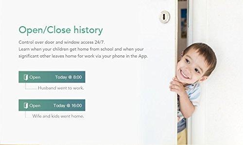 Actual product image Ecasa Sigma Casa Home Control Smart Door Sensor Door/Window Window