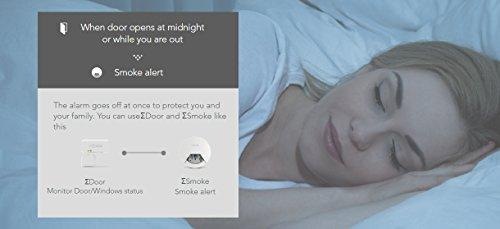 Actual product image Ecasa Sigma Casa Home Control Smart Door Sensor Door/Window Window