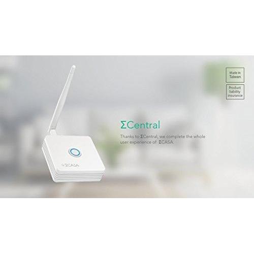 Thumbnail - Ecasa, Einbruchschutz + Alarmanlage, Sigma Casa Home Control Smart Shock Sensor für Fenster