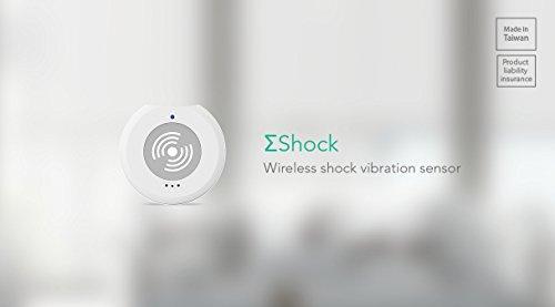 Actual product image Ecasa Sigma Casa Home Control Smart Shock Sensor for Windows
