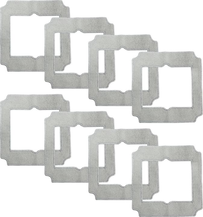 Roboparts Mikrofaser-Wischtücher für Ecovacs Winbot Mini (8St.)