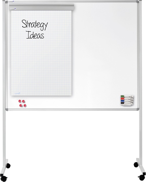 Image du produit Legamaster mobile Multiboard xl Tableau d'affichage (150 x 120 cm)
