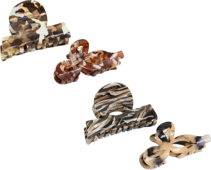 Produktbild Trisa Fashion Acrylklemme Braun 2 Stk. (2 Stk.)