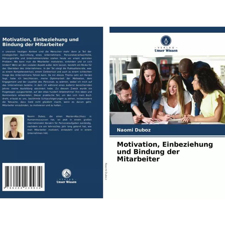 Thumbnail - Motivation, Einbeziehung und Bindung der Mitarbeiter, Fachbücher von Naomi Duboz
