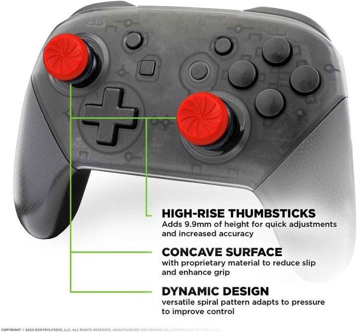 Produktbild SteelSeries KontrolFreek - FPS Freek Inferno - Nintendo Pro (4 Prong) (Switch)