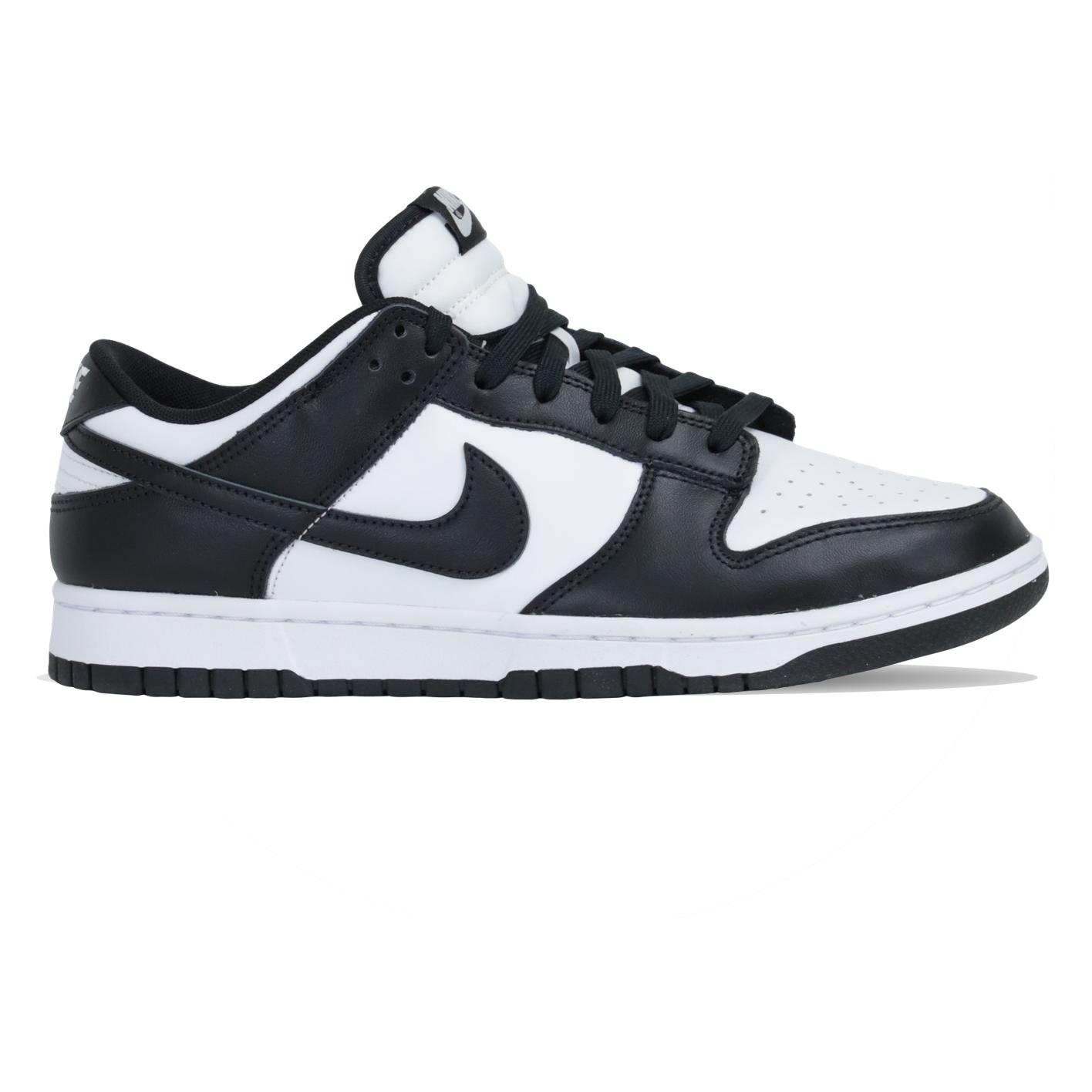 Nike, Mannen, Sneakers, Schoenen Dunk Low Retro, Zwart, (40.5)