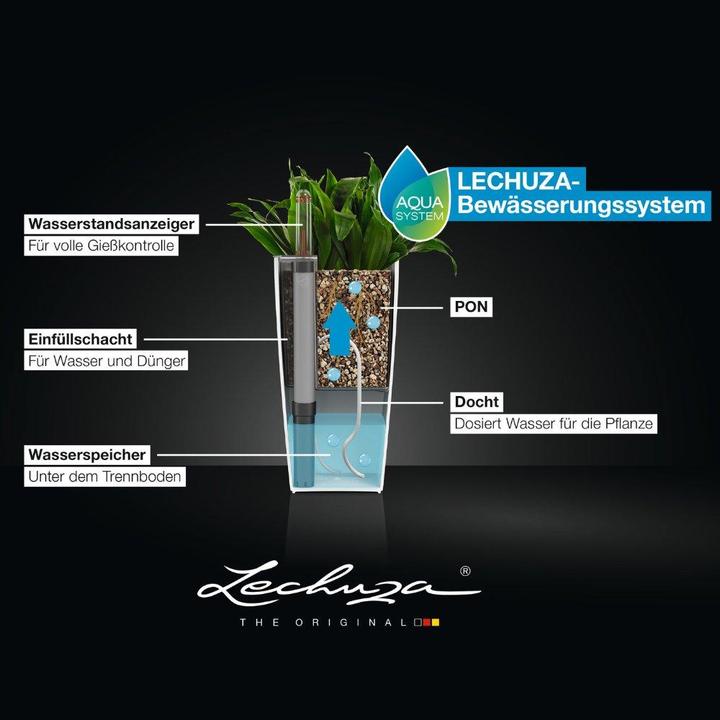 Produktbild Lechuza Mini Cubi (9.50 x 9.50 x 18.50 cm)