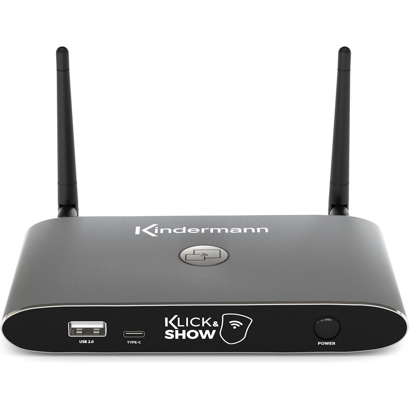 Kindermann Unità base Klick+Show K-40, Supporto per proiettore, Grigio