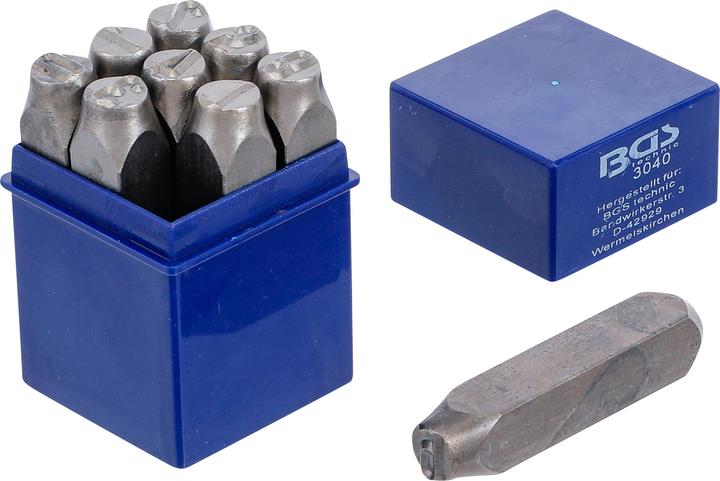 Actual product image BGS Figure Punch Set 12 mm