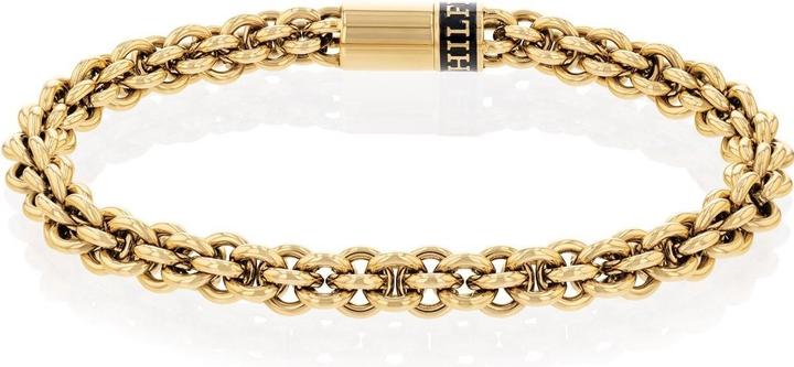 Immagine prodotto Tommy Hilfiger Bracciale a catena con cerchi intrecciati (19 cm, Acciaio inossidabile)
