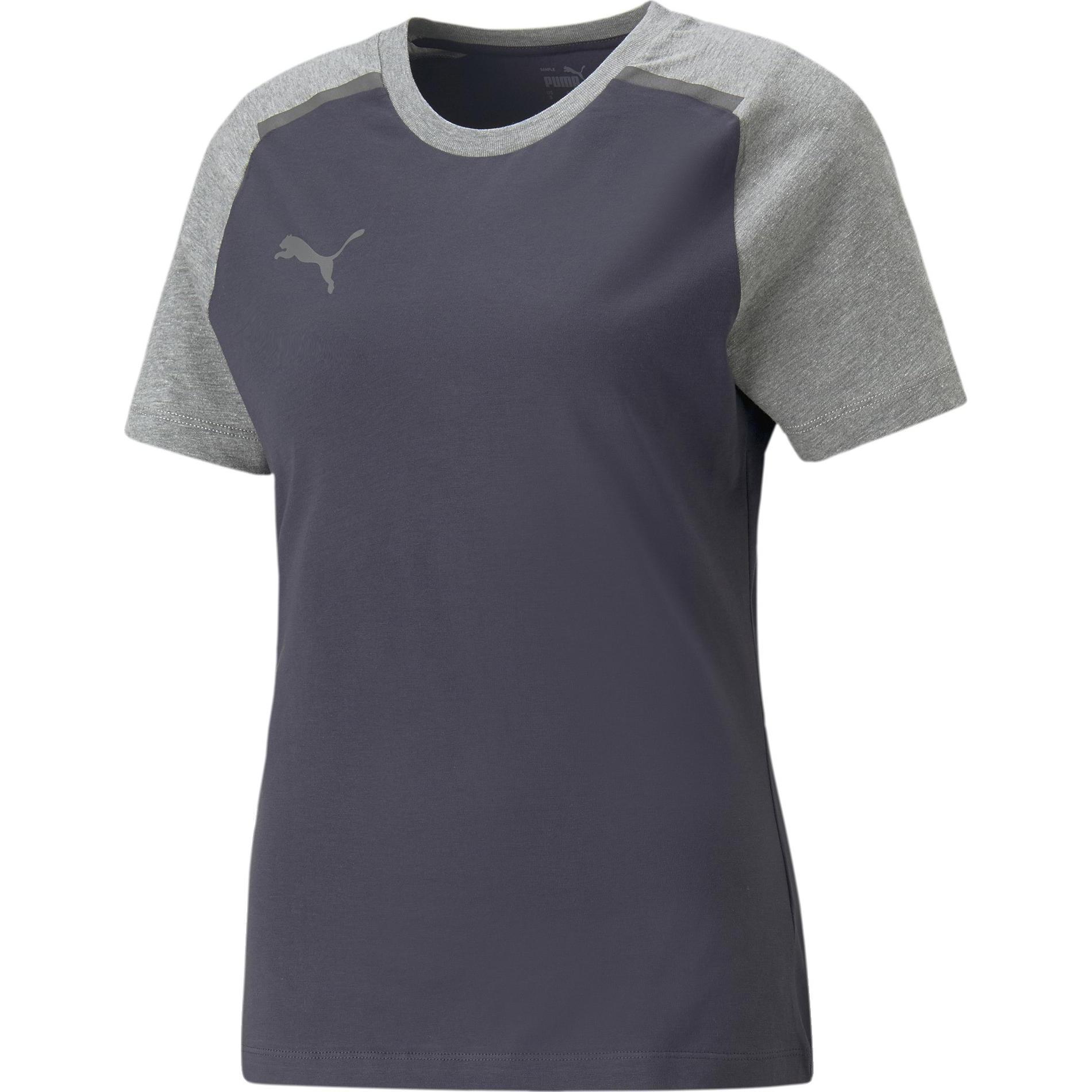 Puma, Damen, Sportshirt, teamCUP Casuals Tee Wmn (XL), Blau, XL