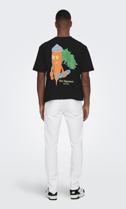 Produktbild Only & Sons Onsloom Slim White 6529 Azg Dnm Noos (W27/L32)
