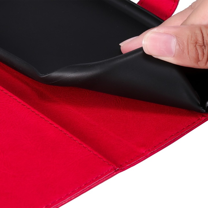 Actual product image Cover-Discount Galaxy A53 5G - leather case cover red (Samsung Galaxy A53 5G)