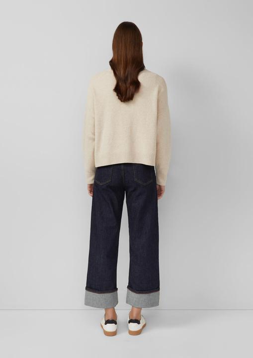 Produktbild s.Oliver Strickjacke Oversized Strickjacke mit dekorativen Knöpfen (48)