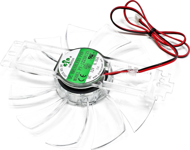 Actual product image Wiltec Spare part fan air circulation for mini-incubators breeding machine