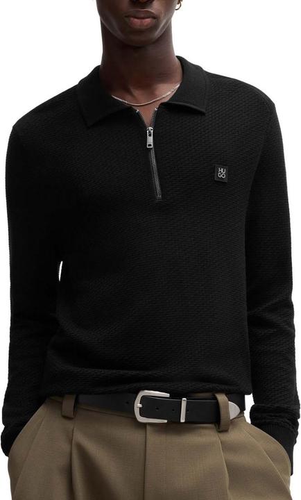 Produktbild HUGO Sastoon Poloshirt mit kurzem Reissverschluss (XL)