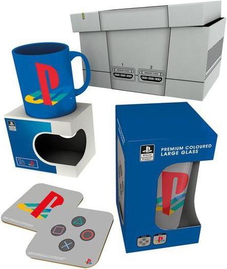 Actual product image ABYstyle Playstation Pack : Bicchiere / Tazza / 2 Sottobicchieri (1 x)