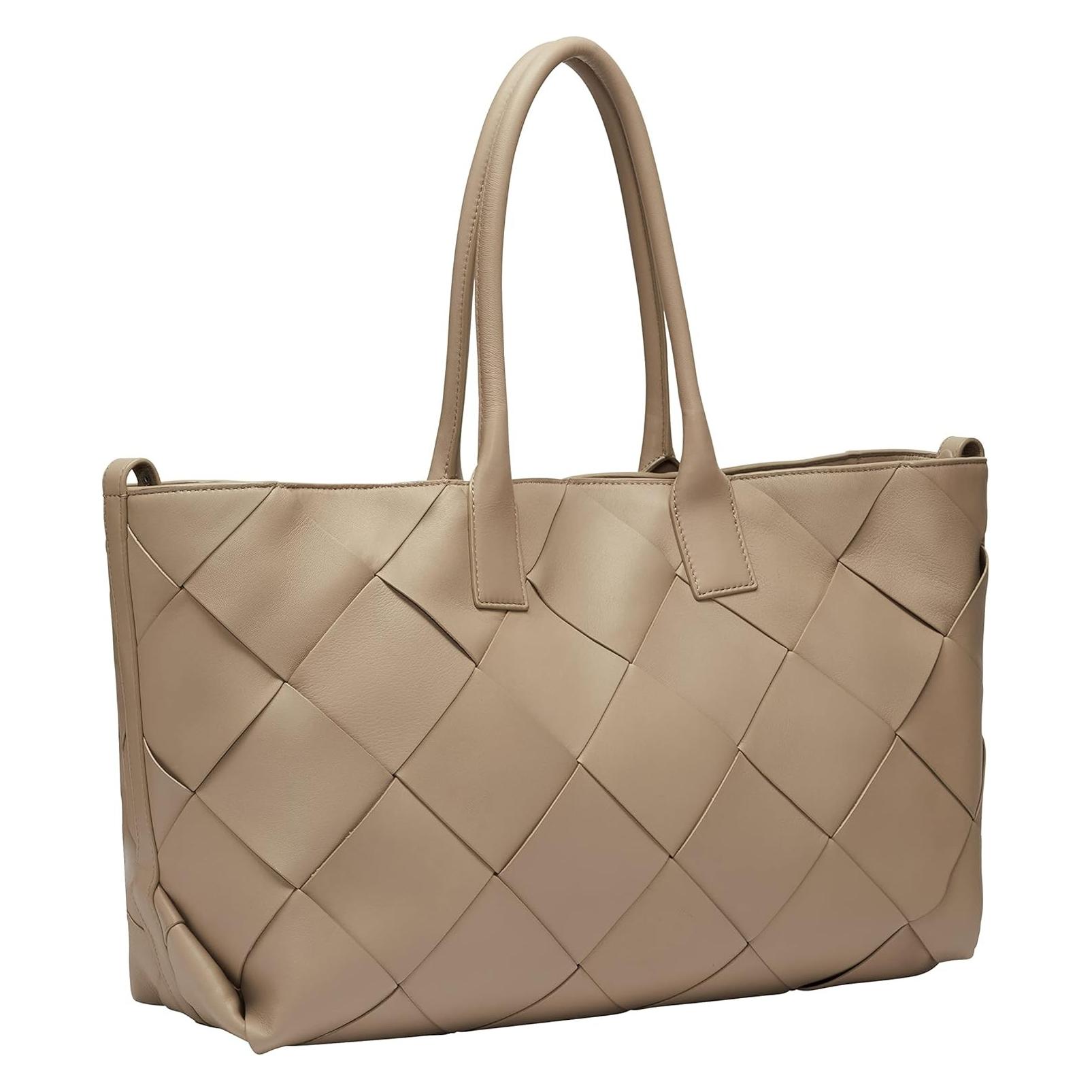 Liebeskind Berlin, Vrouwen, Handtas, Chelsea Weven L Shopper, Bruin