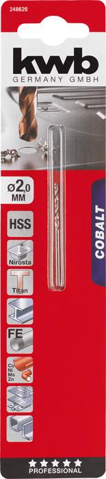Immagine prodotto kwb Trapano Twist COBALT 2.0 mm (2 mm)