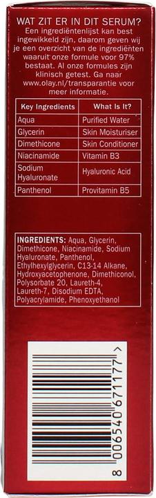 Image du produit Olay Sérum Hyaluronique 24 (40 ml)