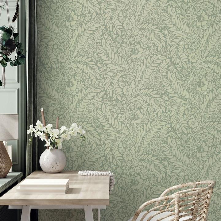 Immagine prodotto Belgravia Carta da parati con design a foglie di Firenze