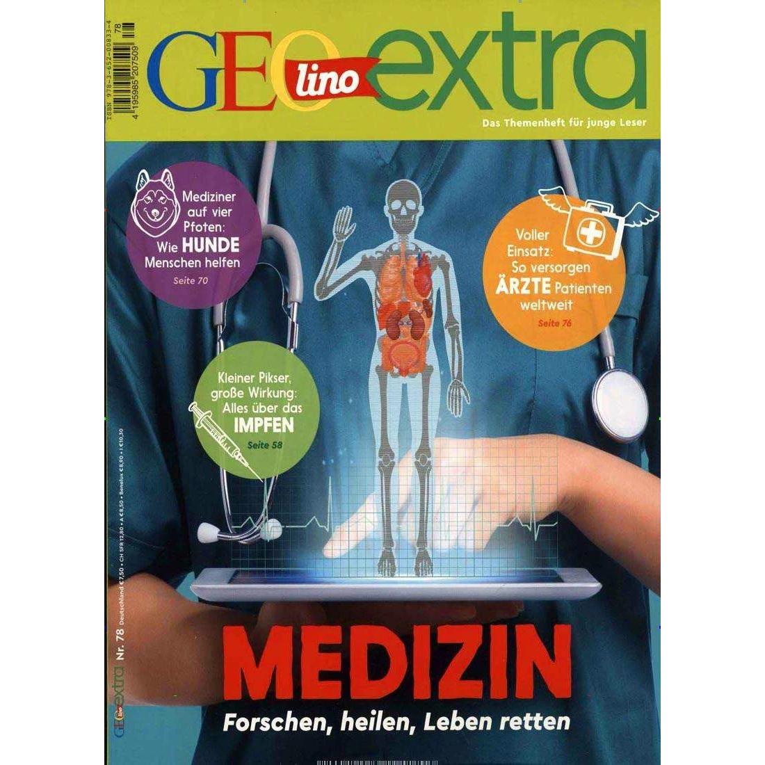 GEOlino extra 78/2019 - Medizin, Kinderbücher von Rosemarie Wetscher