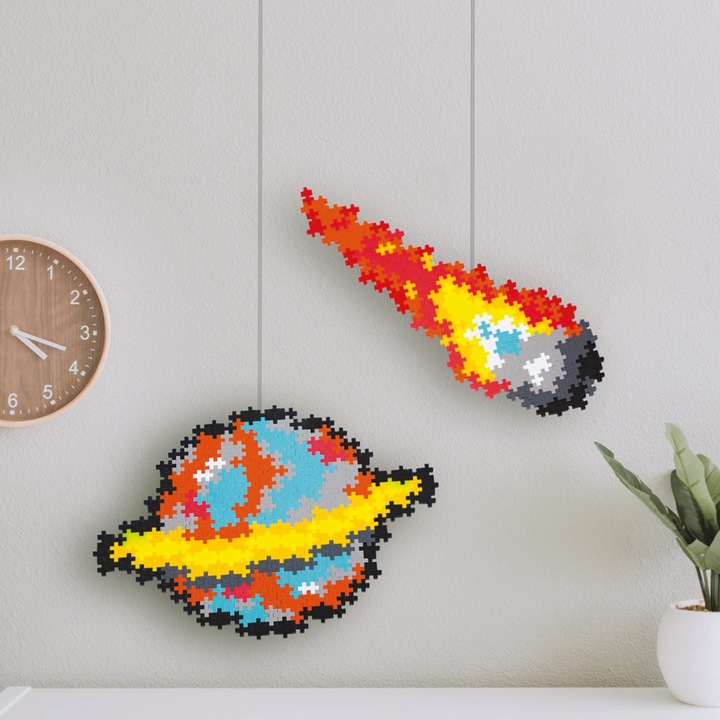 Actual product image Plus-Plus Puzzle By Number Space 500pcs - (3912) (500 pieces)