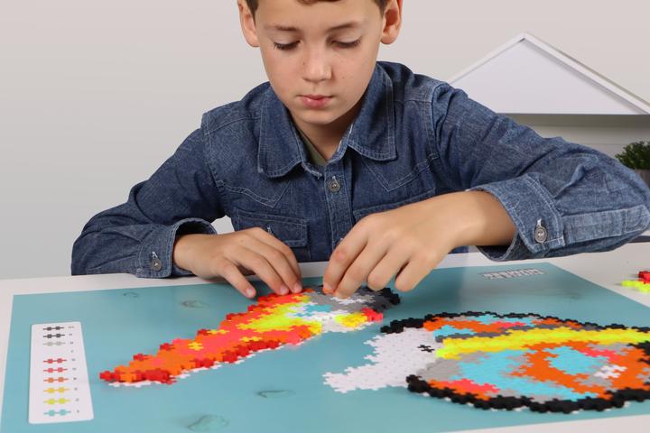 Actual product image Plus-Plus Puzzle By Number Space 500pcs - (3912) (500 pieces)