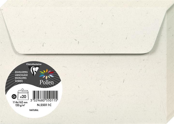 Actual product image Pollen Envelopes (C6, 20 x)