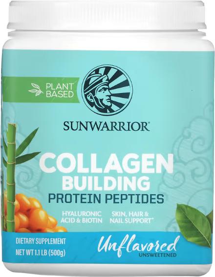 Produktbild Sunwarrior Collagen Building Protein Peptides Natural (1 Stück, Pulver, 500 g)