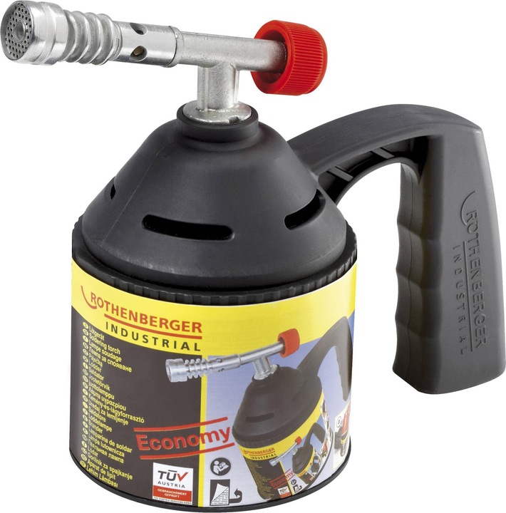 Produktbild Rothenberger Lötlampenset ECO inkl. 4x Kartuschen